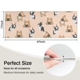 thumbnail image 5 of French Bulldog Dog Kitchen Rug Mat,Kitchen Runner Rugs Non Skid Washable,Decorative Kitchen Floor Mats for Kitchen,Sink,Laundry,17"X47", 5 of 5