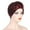 Wine, variant on Uooqdmx Head Wraps for Women, Turbans for Women, Pre Tied Head Scarf for Women, Chemo Headwear for Women, Black One Size