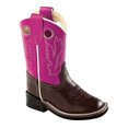 thumbnail image 2 of Old West Youth's Ultra Flex Broad Square Toe Boots, 2 of 2