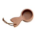 thumbnail image 4 of Medidora de madera Macarena cuchara dosificadora de cafe con cordón de cuero, 4 of 8