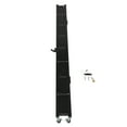 thumbnail image 5 of Single Folding Security Gate, 7.22' H x 7.5' W Folding Door Gate, Iron&Aluminum Alloy Accordion Security Gate, Flexible Expanding Security Gate, 180° Rolling Barricade Gate, 5 of 14