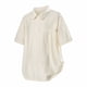 thumbnail image 1 of pstuiky camisetas de hombre, Camisa informal de verano con solapa y botones, color liso, para hombre camisas casuales para hombre m, 1 of 6