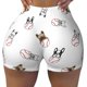 thumbnail image 2 of Fotbe Bbaseball Dog Shorts Sin Costuras – Shorts Deportivos de Cintura Alta para Mujer, Elásticos para Gimnasio, Yoga, Running o Ciclismo-Medium, 2 of 8
