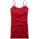 thumbnail image 1 of Aeropostale Womens Solid Classic Lace Cami Tank Top, Rojo, Mediano, 1 of 1