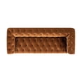 thumbnail image 6 of Alto 88" Tufted Chesterfield Sofa with Burnt Orange Performance Velvet, 6 of 11