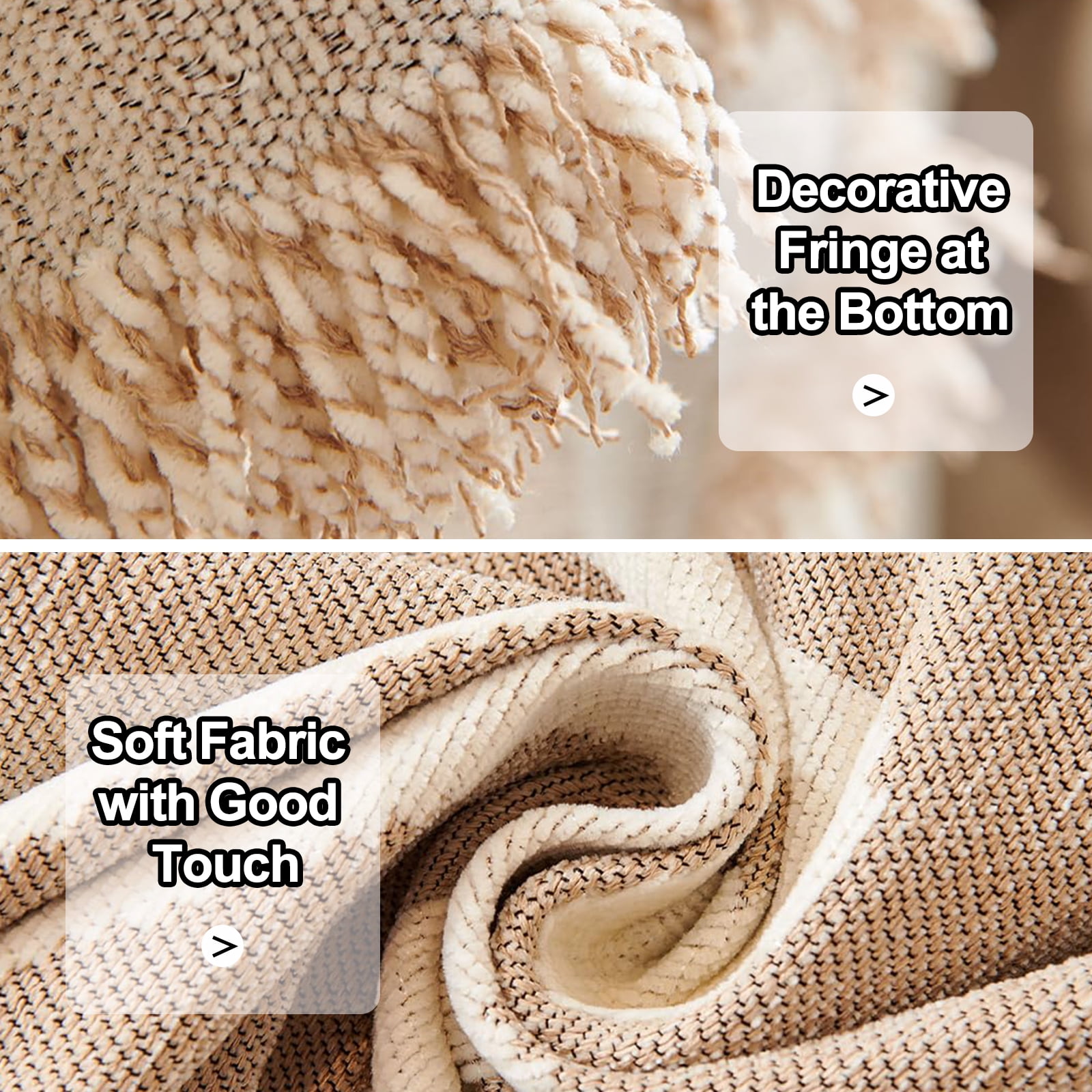 SANMADROLA Boho Sofa Cover Dog Couch Cover for Sectional Sofa Set Reversible Couch Protector for 3 Cushion Couch L Shape Sofa Covers Chenille Throw Couch CoverDog Cat Kids Sofa Cover -71" X 134"
