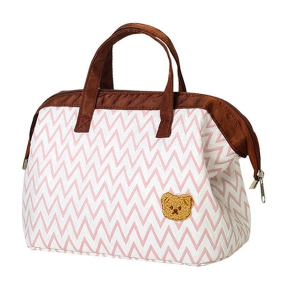 EUDIDV Insulated Lunch Tote Thermal Insulation Cold Bag Meal Bag Multifunctional And Baby Bag Small Handbag Fashion Lunch Bag Backpack Milk Bag Premium Insulation