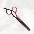 thumbnail image 5 of Unique Bargains 1 Pc Durable Tooth Shears Hair Cutting Scissors for Hair Styling Black, Red, 5 of 7