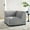 Black Light Gray, variant on Conjure Channel Tufted Upholstered Fabric Left Corner Chair-EEI-5497