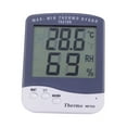 thumbnail image 4 of HINTRMENT Hygrometer Indoor Humidity Meter Plastic Temperature and Humidity Measurement Office Environment 1Set, 4 of 8