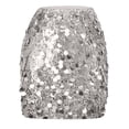 thumbnail image 4 of FrzhBrz Sequin Skirt for Women Stretchy Bodycon Mini Skirts Sparkly Skirt Glitter Shiny Skirt Night Out Party, 4 of 4