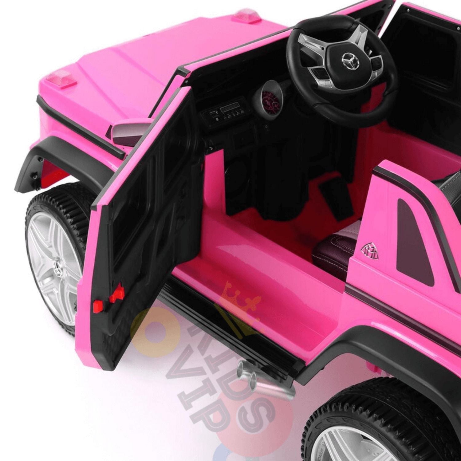 KidsVIP 12V sous licence officielle Mercedes Benz Maybach G650s 4WD Enfants et tout-petits Ride On Car