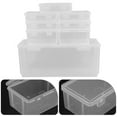 thumbnail image 2 of MesaSe 8pcs Trading Card Storage Box Plastic Playing Card Holder Box Portable Game Card Organizer for Sports Cards Game Cards Collection, 2 of 8