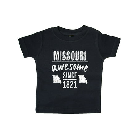 

Inktastic Missouri Awesome Since 1821 Gift Baby Boy or Baby Girl T-Shirt