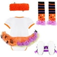 thumbnail image 6 of MSemis Girls First Halloween Outfits with Headband Leg Warmer Shoes, 6 of 7