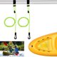 thumbnail image 1 of Correa De Barra De Seguridad Para Kayak 2 uds correa de remo para kayak cuerda de seguridad portátil ajustable para canoa (verde), 1 of 9