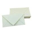 thumbnail image 4 of Handmade Cotton Rag Textured Paper Envelopes Deckle Edge-Thick 150 GSM Recycled Khadi Paper-Off-White, Size: 9x5", Pack of: 10- (ENVL-D-104), 4 of 7