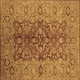 thumbnail image 1 of Ahgly Company Indoor Square Oriental Brown Industrial Area Rugs, 3' Square, 1 of 4