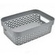 thumbnail image 5 of Set de 2 Cajas Organizadoras de Plástico IPP Gris con tapa, 5 of 6