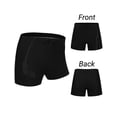 thumbnail image 4 of COOFANDY Mens Swim Trunks Swim Briefs Square Leg Sexy Tight Swimwear Bathing Suit Board Short with Liner, 4 of 6