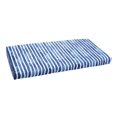 thumbnail image 4 of Sorra Home  Blue and White Stripe Indoor/Outdoor Bristol Bench Cushion 45 x 17 x 2 - Nelson Commodore Blue, 4 of 5