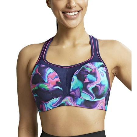 

Panache Underwire Sports Bra (5021) 38H Cyber Swirl