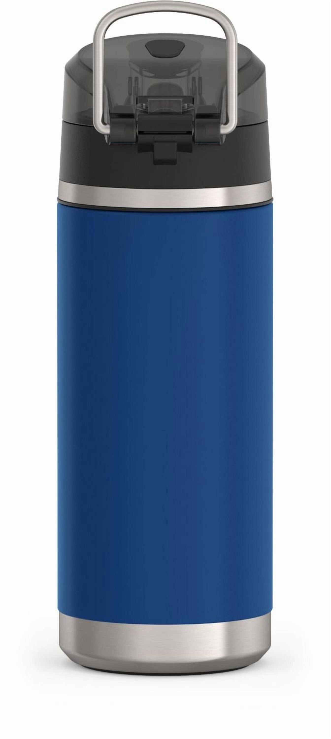 Thermos ICON 18 Oz Vacuum Insulated Stainless Steel Water Bottle with Spout Lid, Blue