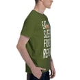 thumbnail image 3 of Eat Sleep Forex Repeat Men'S Basic Short Sleeve T-Shirt Moss Green Large, 3 of 5
