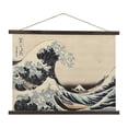 thumbnail image 3 of American Art Decor The Great Wave off Kanagawa Tapestry Wall Art - Beach House Wall Art - Tropical/Coastal Home Decor for Living Room, Bedroom, Bathroom, Patio, Resturant, Boho Vintage Japanese Art, 3 of 8