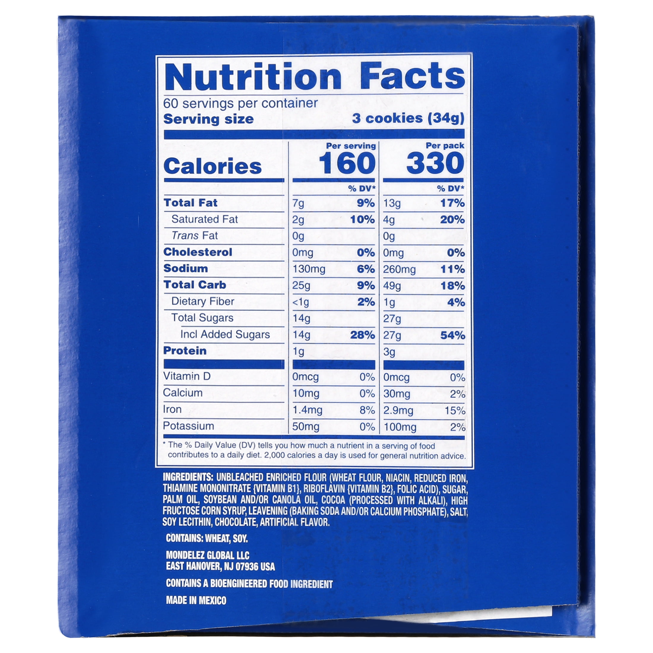 Nabisco Single Serve Oreos 2 oz, 30 Count