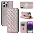 thumbnail image 1 of Magnetic Close Theft Protection Case For Iphone 14 Pro, Fit Maganetic Charging, Pu Leather + Tpu Material, Wallet Design, Card Slots, 1 of 5
