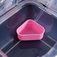 thumbnail image 3 of STAGA Hamster Travel Carrier Plastic Portable Small Birds Outing Cage Clear View, 3 of 16