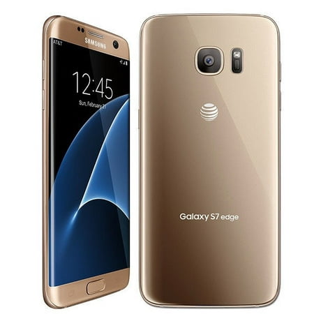 GSM UNLOCKED Samsung Galaxy S7 Edge 32GB G935A AT&T  GOLD,