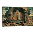 thumbnail image 1 of ARTCANVAS The Resurrection 1457 Canvas Art Print by Andrea Mantegna - Size: 26" x 18" (0.75" Deep), 1 of 9