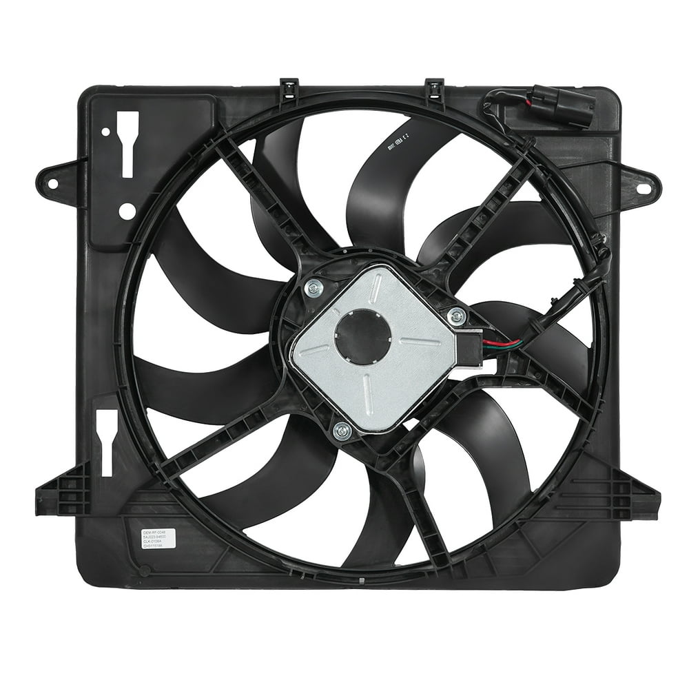 For 2012 to 2018 Jeep Wrangler 3.6L Factory Style Radiator Cooling Fan Assembly CH3115188 13 14