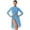 Dusty Blue, variant on Women's Shiny Rhinestone Lyrical Dance Dress Long Sleeve Flowy Tulle Skirt Leotard Dancewear Orange S
