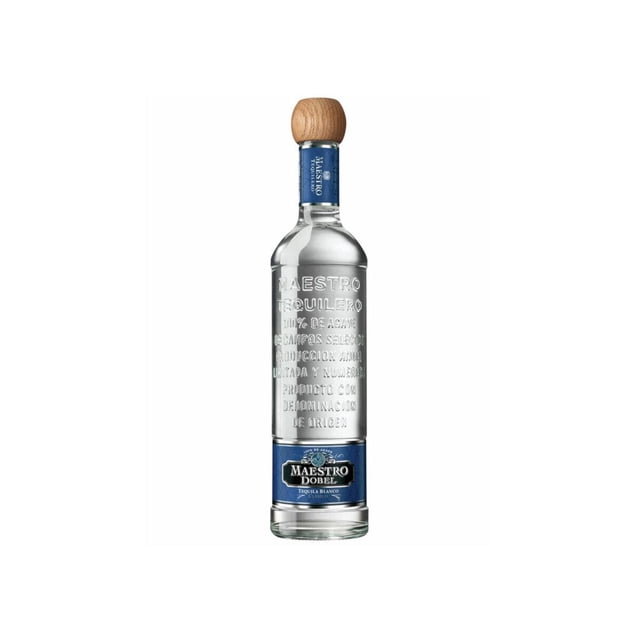Pack de 6 Tequila Maestro Tequilero Blanco 700 ml Maestro Dobel