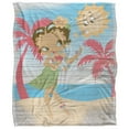 thumbnail image 2 of Betty Boop Hula Boop Officially Licensed Silky Touch Super Soft Throw Blanket 50' x 60', 2 of 6