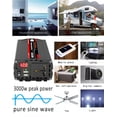 thumbnail image 3 of BUYISI High Efficiency 3000W Pure Sine Wave Power Inverter For Solar Panel, Home, 12V to 220V, 3 of 8