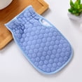 thumbnail image 2 of Moyic Guantes de ducha de caras, panal de miel, manopla moderna, piel suavemente exfoliante, toallita de Spa, baño cómodo, Unisex Juegos de accesorios de baño Azul Moyic HA078335-02, 2 of 6
