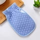 thumbnail image 4 of Monstrate Guantes de ducha de caras, panal de miel, manopla moderna, piel suavemente exfoliante, toallita de Spa, baño cómodo, Unisex Juegos de accesorios de baño Azul Monstrate HA078335-02, 4 of 6