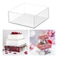 thumbnail image 1 of Caja de Acrílico Tablero de Exhibición de Pastel Rellenable de Acrílico Transparente, Soporte de Flores de Bricolaje Decorativo, Caja de Pastel de Acr 20cmx20cmx10cm Soledad soporte de pastel de acrílico, 1 of 10