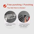 thumbnail image 3 of Stainless Steel Polished Chrome Modern Roll Paper Holder, Self Adhesive Wall Mount, Bathroom Kitchen Accessories, 3 of 5