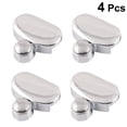 thumbnail image 2 of 4PCS Mirror Glass Clip Zinc Alloy Elegant Mirror Glass Clip for Bathroom Kitchen Hotel, 2 of 6
