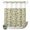 Green Floral, variant on No Hook Shower Curtains for Bathroom Green Floral Waterproof Fabric Shower Curtain Decorative Vintage Rustic Botanical Spring Bath Tub Bath Curtains with See Through Mesh Top Window 72x72 Inch