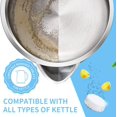 thumbnail image 2 of fafa-20 Paquets de Tablettes Puissantes pour Élimination du Calcaire, Nettoyage Efficace des Bouteilles d'Eau, Nettoyant Sans Odeur pour Bouilloires et Tasses à Café, Détartrant pour Machine à Café, Nettoyants pour Tasses en Acier Inoxydable Naturel, 2 of 4