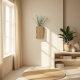 thumbnail image 4 of Macetero de pared, jarrón de madera con macetero para colgar en la pared, vertical, para dormitorio, salón y hogar, 4 of 4