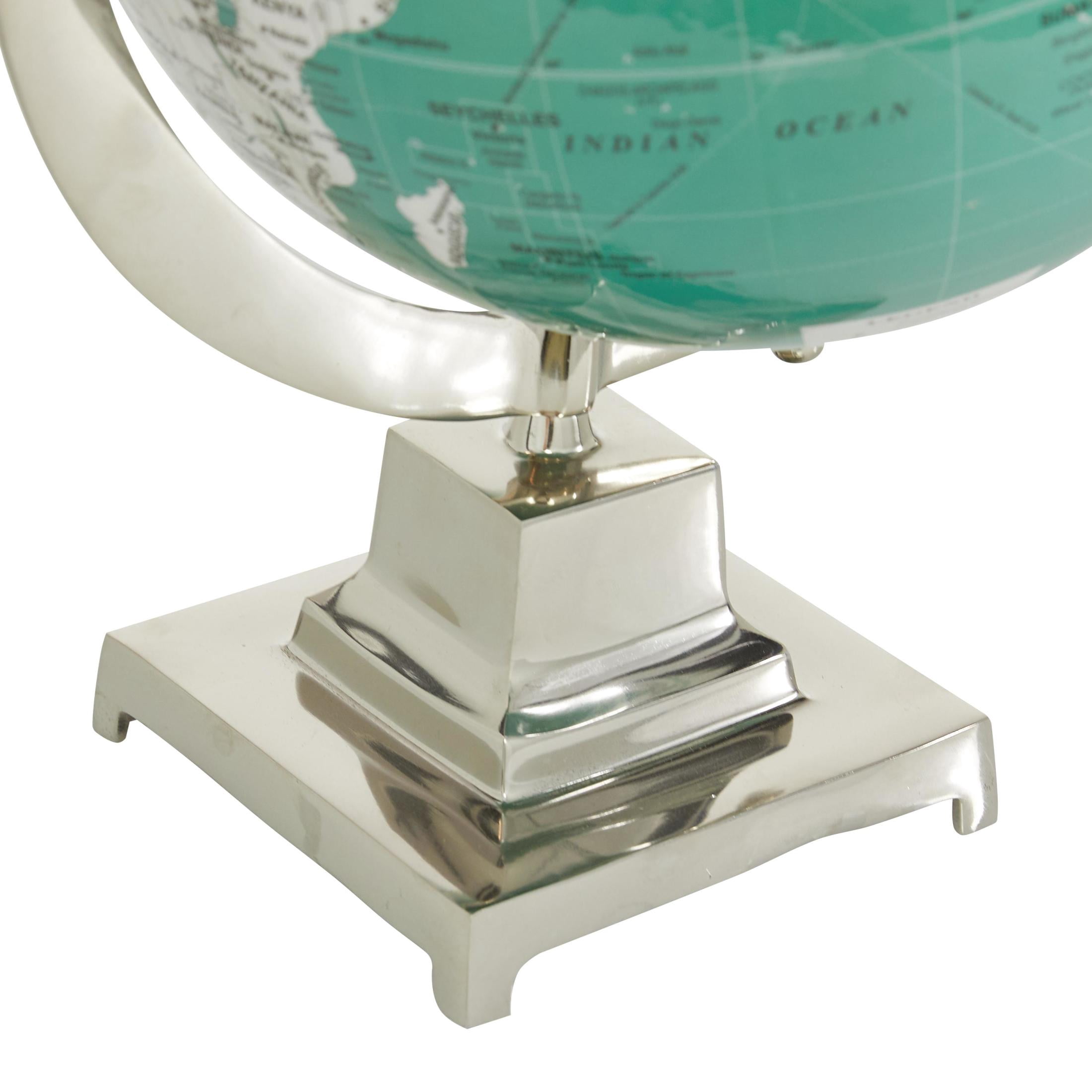 DecMode 12" Teal World Map Globe