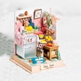 thumbnail image 4 of 2 Piezas Handcraft Creative Dollhouse Furniture Set Cottage 3D PuzzlesToy Baoblaze Casa de muñecas artesanales, 4 of 8
