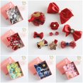 thumbnail image 2 of Coofit 9 Pcs Children's Hair Clips Lovely Princess Cloth Hair Bows with Clips for Baby Girls, 2 of 2